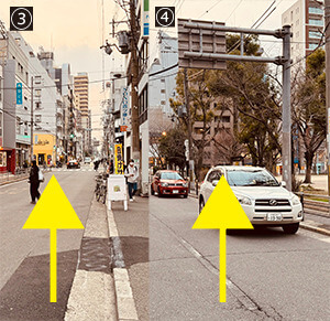 北秋葉原交叉口